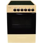 Эл. плита  ЛЫСЬВА-EF4011MK00 (ЭПС 411 МС) стеклокерамика (кремовая, классика С) Распродажа