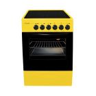 Эл. плита  ЛЫСЬВА-EF4011MK00 (ЭПС 411 МС) стеклокерамика (желтая, классика С) Распродажа