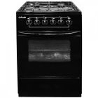 Газоэлектрическая плита  ЛЫСЬВА ЭГ 401 СТ-2у черная, без крышки Распродажа